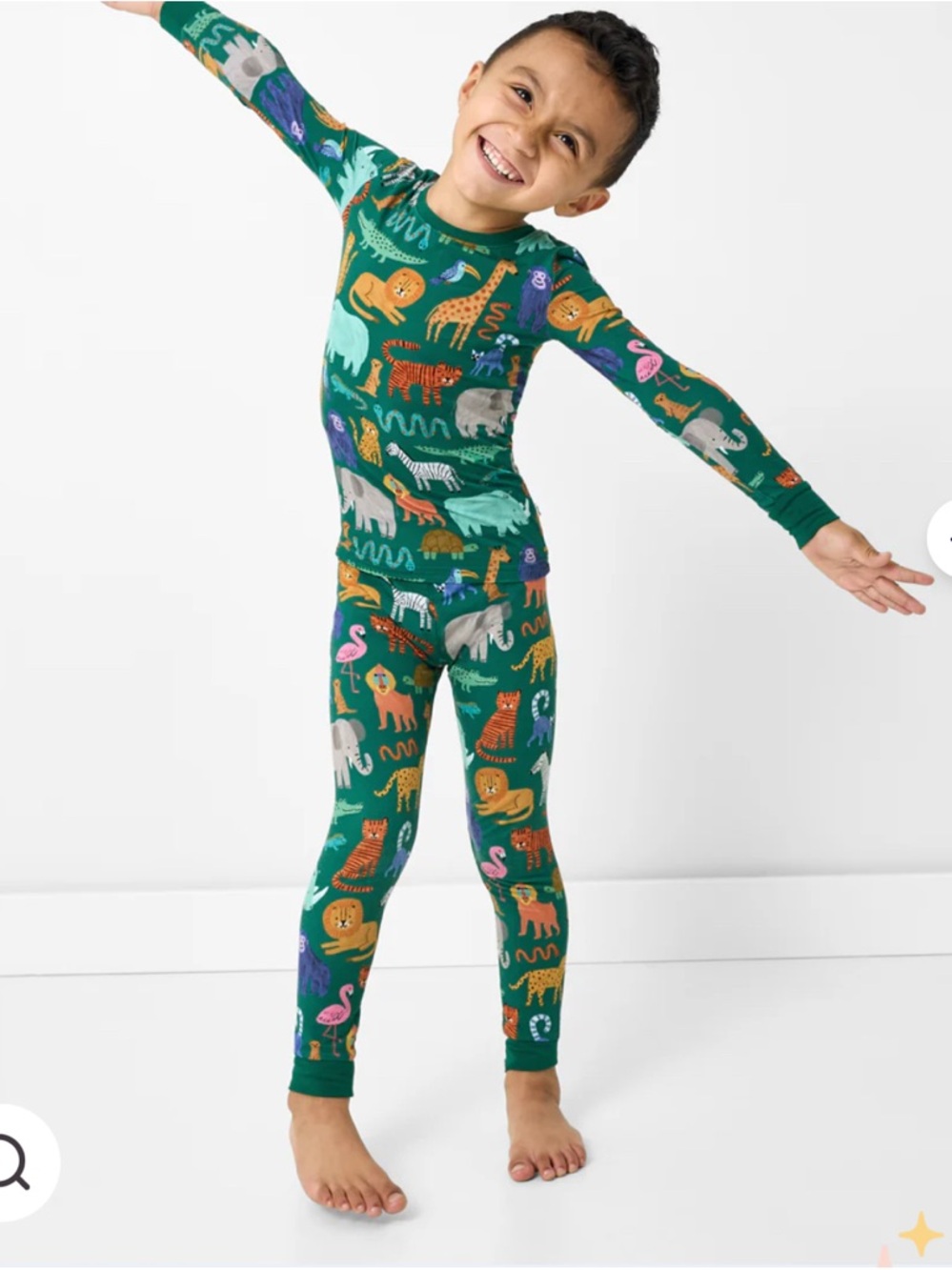 Little Sleepies Wild Zoo Limited Edition Pants Sz 9/10